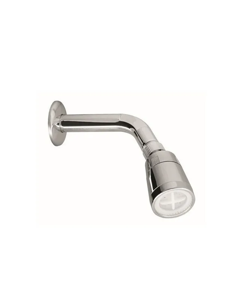 brazo de ducha cromado