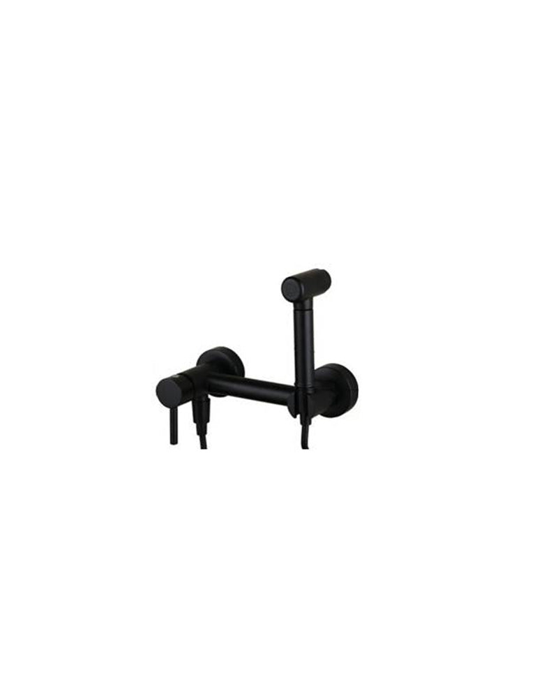 Ducha higiénica de bronce 10cm - Negro