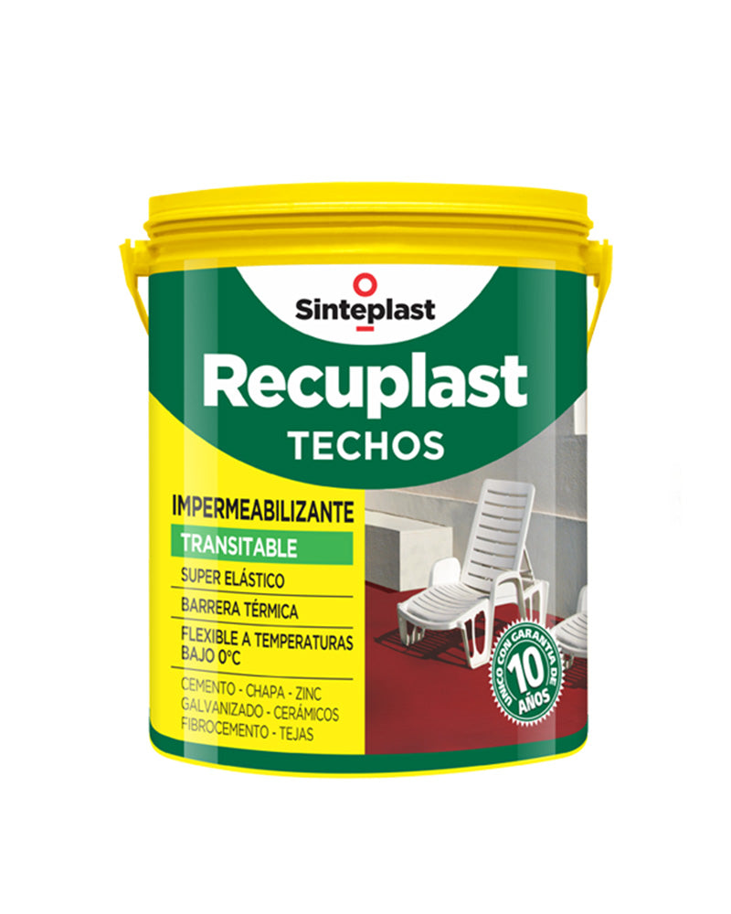 Impermeabilizante Recuplast Techos 20 kg
