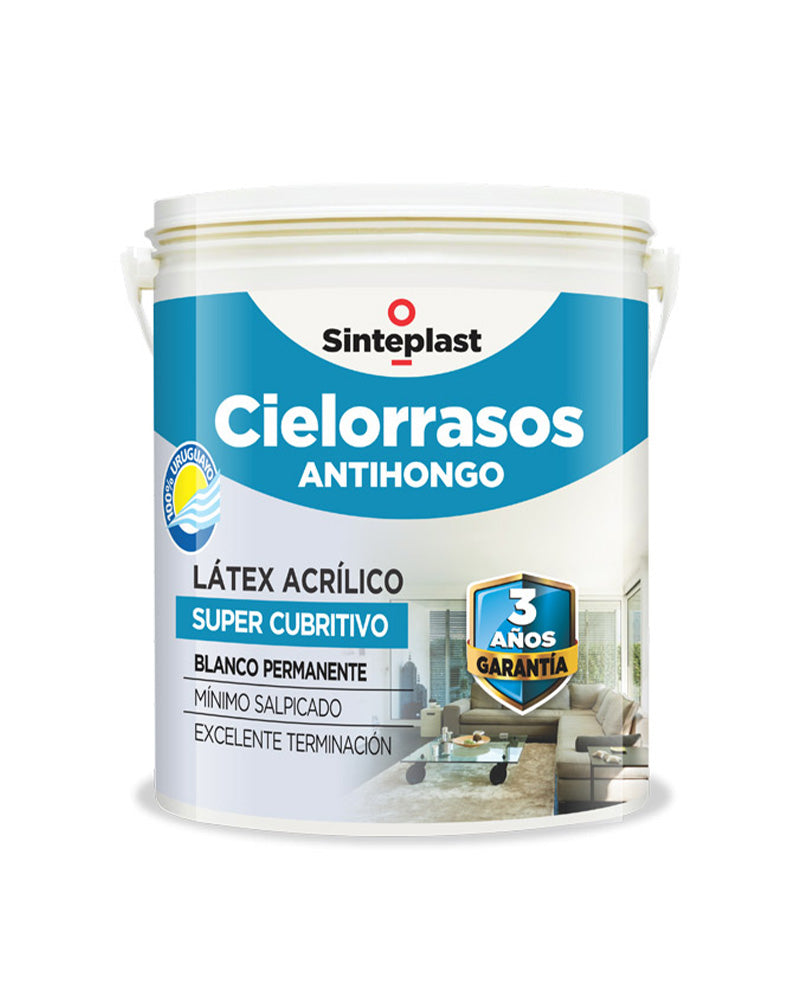 cielorraso Látex acrílico antihongos