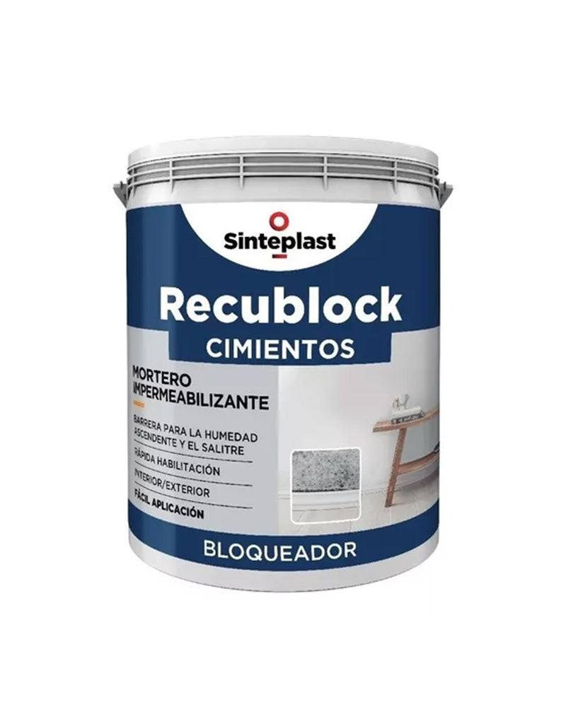 Recublock Cimientos Para la humeedad
