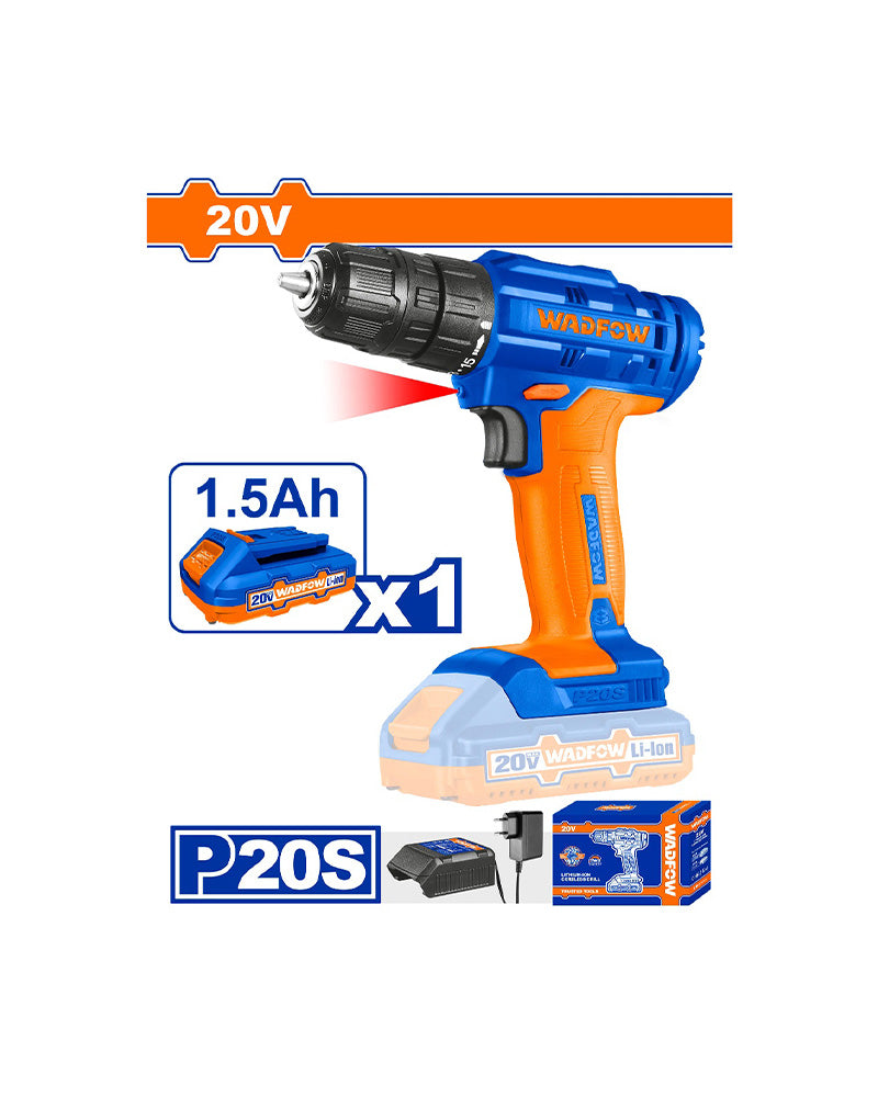 Atornillador Bateria 20V + 1 batería + Cargador